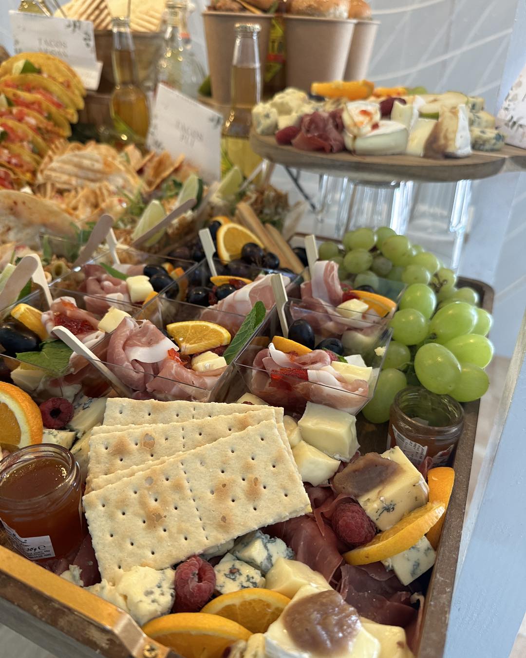 Taco Bar shots tequila